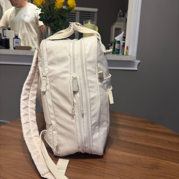 Beis The Expandable Backpack in Beige - Picture 4 of 12
